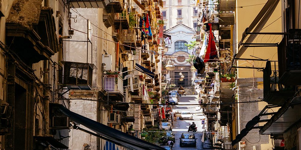 From Montesanto to the 'Cavone'